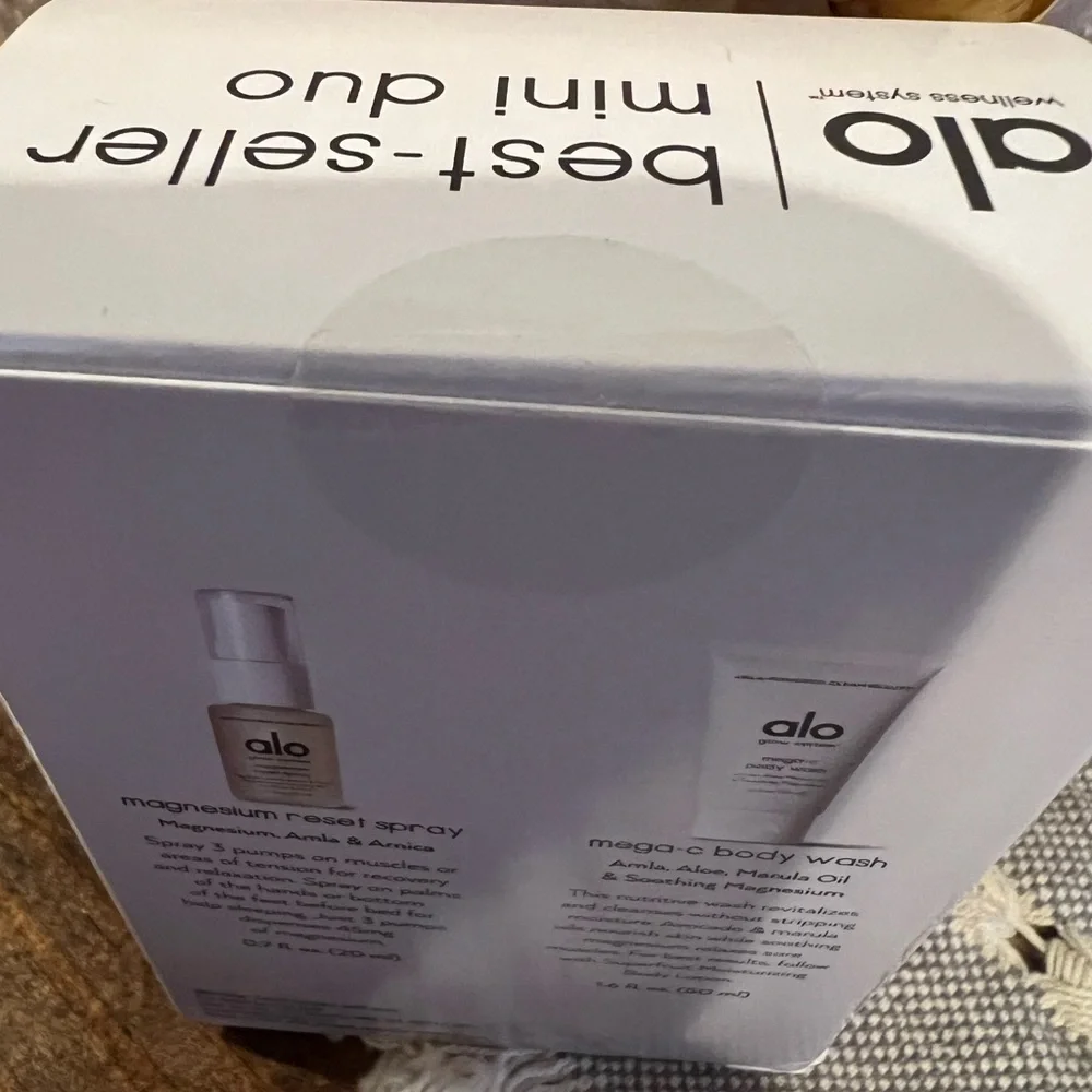ALO Yoga Best-Seller Mini Duo - Glow System, NIB, unopened.